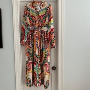 Size M ZigZag Maxi dress.